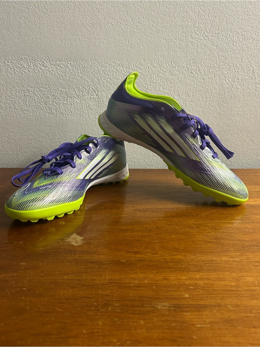 Adidas F50 Pro TF Turf Radiant Blaze Pack Purple Mens Soccer Cleat